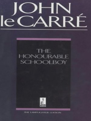cover image of The honourable schoolboy